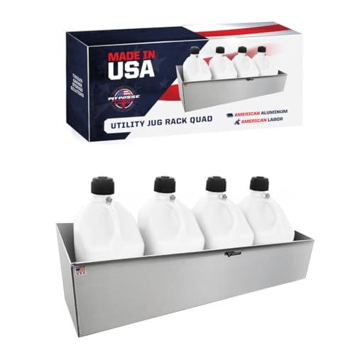 431 Utility Fuel Jug Rack Holder Shelf 46" Fits 4 Five Gallon Jugs