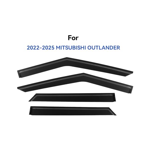 Window Visors Rain Guards for 2022 2023 2024 2025 2026 Mitsubishi Outlander