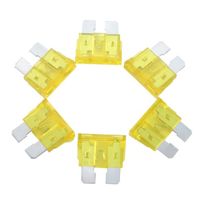 100 Pack Auto Fuses 20 AMP ATC