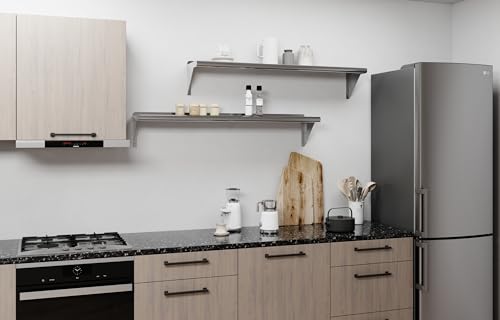 10 in. x 48 in. Stainless Steel Wall Mount Shelf