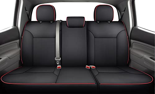 2005 2015 Tacoma Custom Fit Seat Covers for Crew Cab with Faux Leather