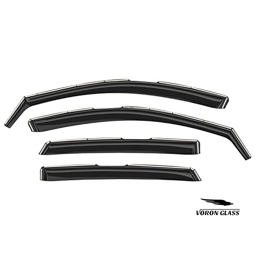 in Channel Extra Durable Rain Guards for Honda Accord 2018