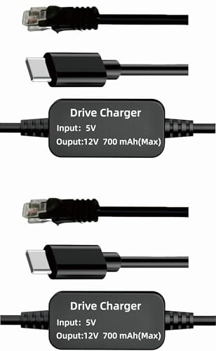 USB C to RJ11 Radar Detector Power Cord Cable (14 Foot)
