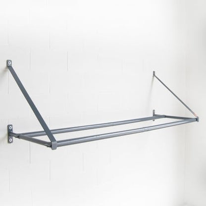 Wall mount tire rack