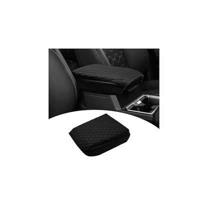 Custom for 2026 2025 Toyota 4Runner Center Console Cover Armrest Cover for 4Runner Accessories 2025 Truck Arm Rest Cushion Pad PU Leather Middle Console Cover Armrest Seat Box Protector