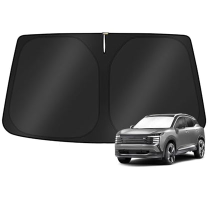 Windshield Sun Shade for Nissan Kicks 2025 2026 Custom Fit Sunshade Accessories Foldable Sun Protector Block UV Rays Keep Car Cooler