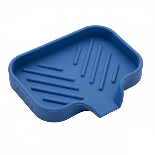 Silicone Soap Dish with Drain Spout