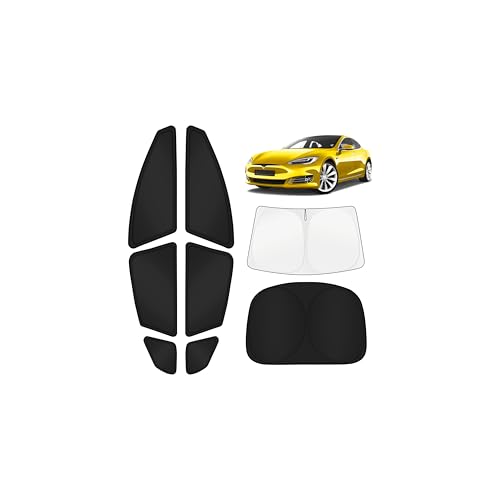 Car Window Shades for Tesla Model S 2012 (8 Count)