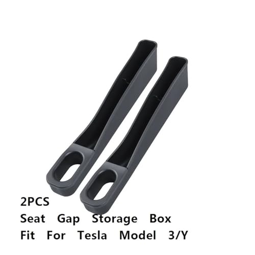 Side Seam Filler 2PCS Seat Gap Storage Box Fit for Tesla Model 3