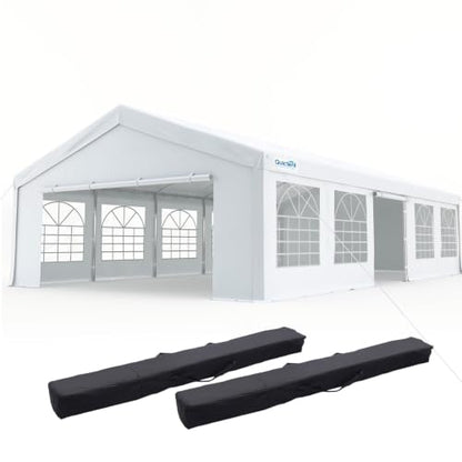 20'x30' Heavy Duty Party Tent Outdoor Canopy with Church Windows