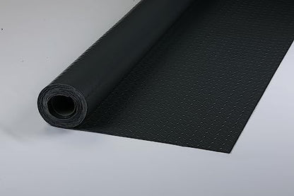 Large Coin Pattern Vinyl Garage Floor Protector Mat