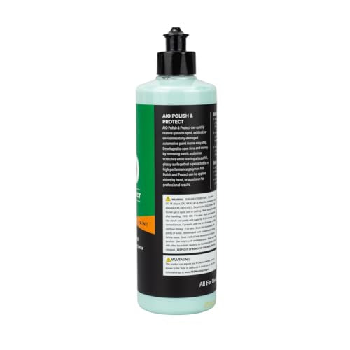 All-in-One Polish & Protect, 16oz | Synthetic Polymer Formula, Removes Swirls & Oxidation, Gloss Finish | Paint Correction & Protection (16 Ounce)