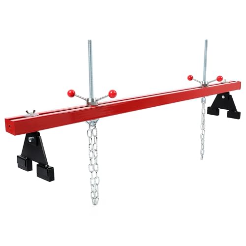 Engine Support Bar 1100lbs Capacity Motor Transverse Bar with 2