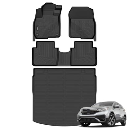 Floor Mats Upper Cargo Mat for Honda CR (4 Count)