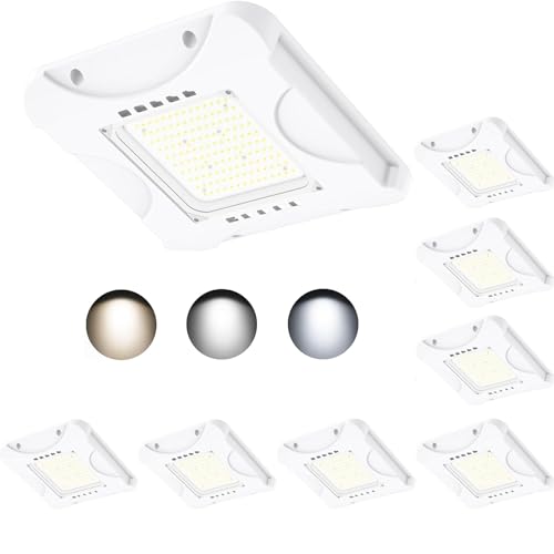 8Pack 150W LED Canopy Light Wattage Selectable