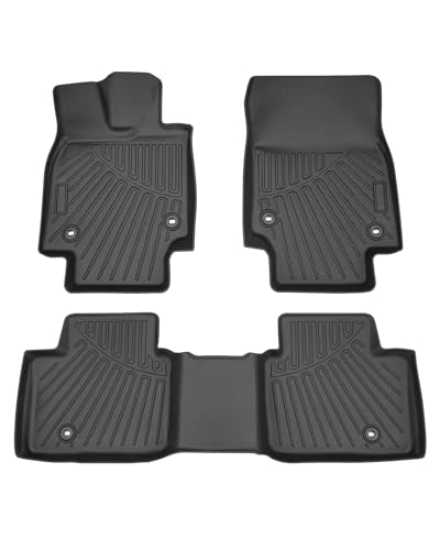 Floor Mats for 2023 2024 2025 2026 Toyota Crown All Weather 3D TPE Anti