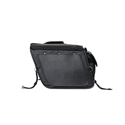 Motorcycle Saddle Bags Leather Motorcycle Luggage Bag with Gun Holsters For Softails Sportsters and Choppers Tool Bags