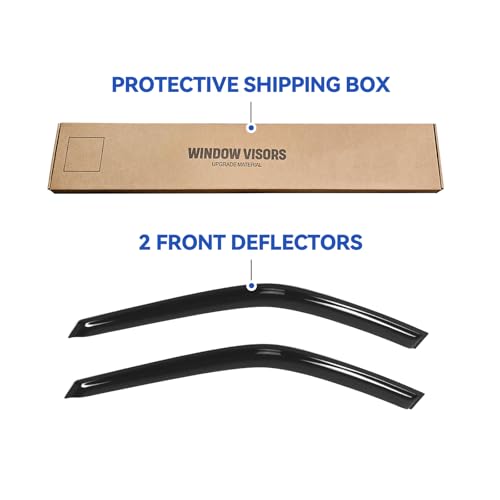 Window Visors Rain Guards for 1998 (2 Count)