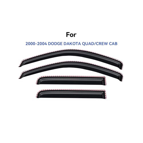 in Channel Window Visors Rain Guards for 2000