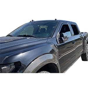 Rain Guards Compatible with Dodge Ram 1500 02