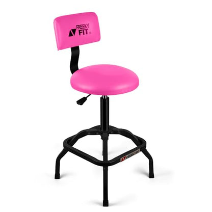 Shop Stool with Backrest
