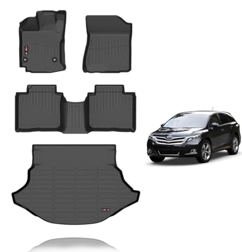 Floor Mats & Cargo Liner for 2013 2014 2015 2016 Toyota Venza All Weather Toyota Venza Floor Mats Accessories