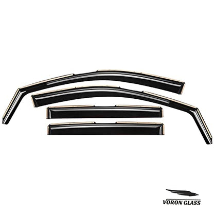 in Channel Extra Durable Rain Guards for Trucks Ford Ranger 2019