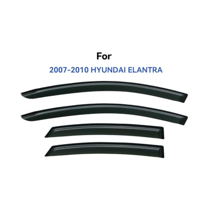 Window Visors Rain Guards for 2007 2008 2009 2010 Hyundai Elantra