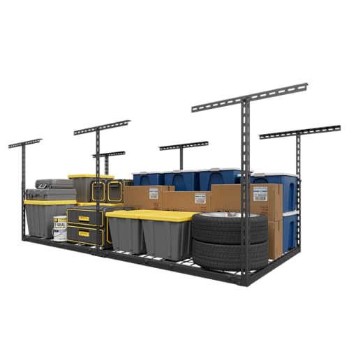 3X6FT Overhead Garage Storage Rack 450LBS Capacity