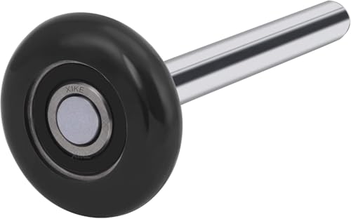 Black 2" Nylon Garage Door Roller