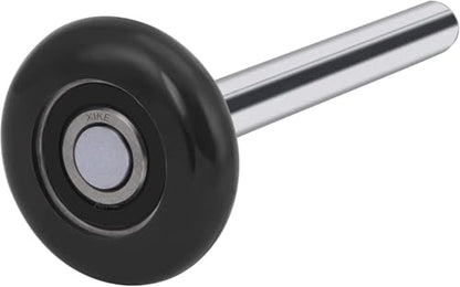 Black 2" Nylon Garage Door Roller