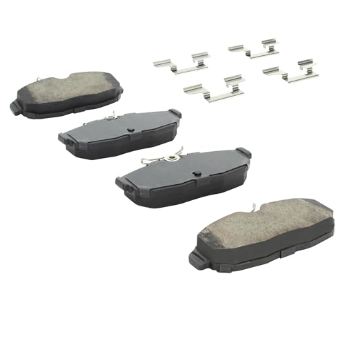Rear Semi Metallic Brake Pads