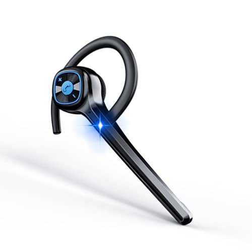 Wireless Bluetooth Earpiece Headphone Dual Noise Cancelling Mic Painless Open