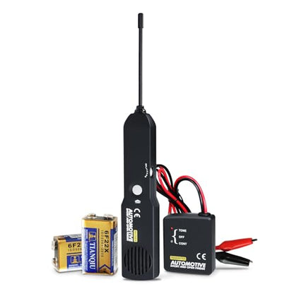 Automotive Electrical Open&Short Finder Circuit Tester Circuit Finder Detector Tone Generator Cable Wire Breaker Tracker Circuit Fault Finder DC 6