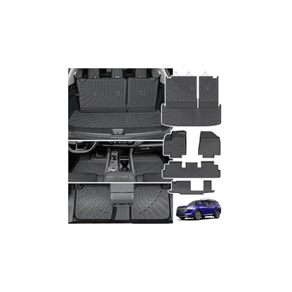 Floor Mats for Nissan Pathfinder 8 Seats 2022