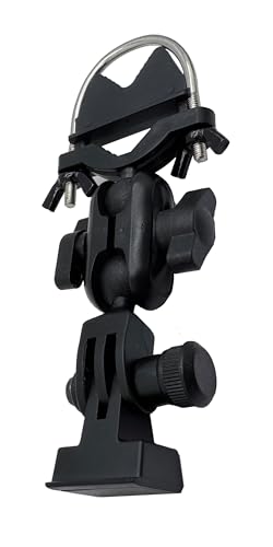 Heavy Duty U Bolt Rearview Mirror Stem Mount Holder compatible with M1 M2 Dash Camera for Escort Max360c Max 3 4 MKII MAXCAM X IXc Cobra DualPro GT 360 RAD 700i Radar Detector