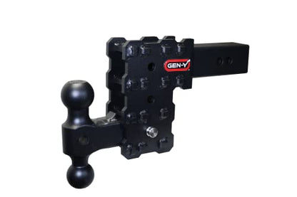 Solid Shank Adjustable Tow Hitch with Dual