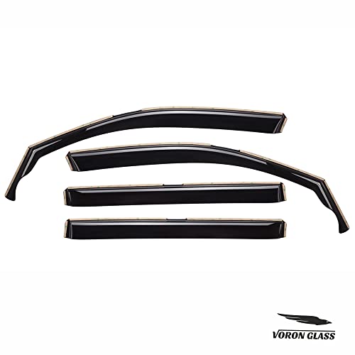 in Channel Extra Durable Rain Guards for Volkswagen Tiguan 2018
