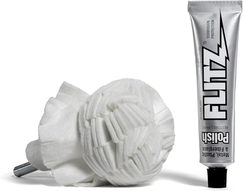 Buff Ball w 1.76oz Metal Polish Paste