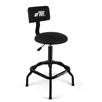 Shop Stool with Backrest
