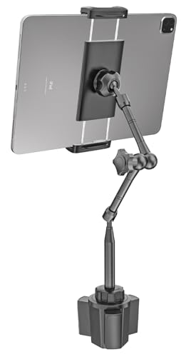 Heavy Duty Metal Cup Holder Tablet Car Mount