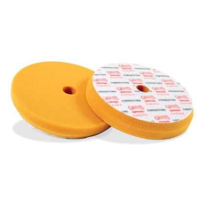 Orange Foam Correcting Pads for Car Polishing and Detailing (2 Count)