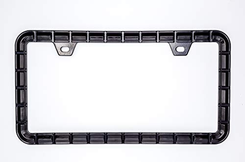 3D Brilliance Black License Plate Frames