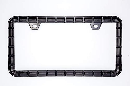 3D Brilliance Black License Plate Frames