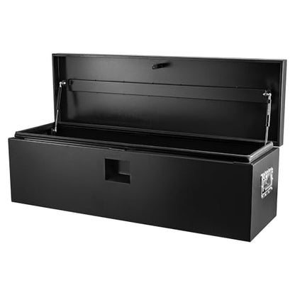 Truck Bed Toolbox Truck Tool Box Heavy Duty Steel Storage Cabinet Organizer Chest Jobsite for Pickup