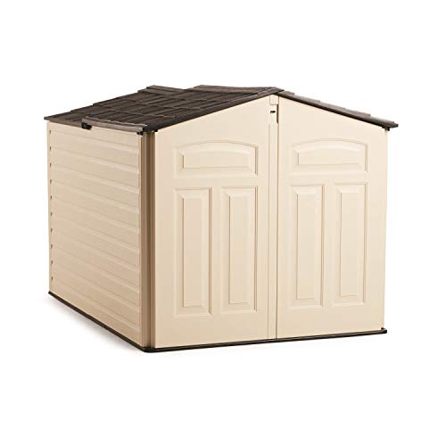 Slide Lid Resin Outdoor Storage Shed