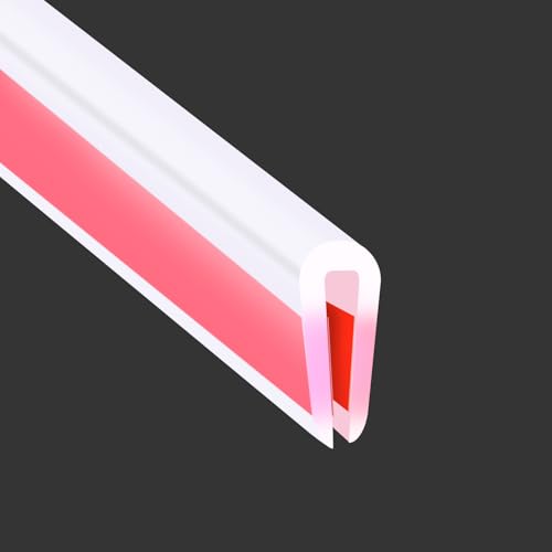 Clear Rubber Edge Trim (10 Foot)