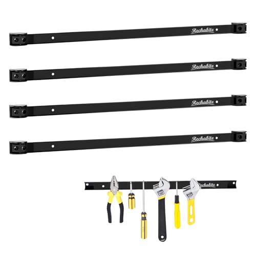 4 Pieces 24" Magnetic Tool Holder Strip (4 Count)