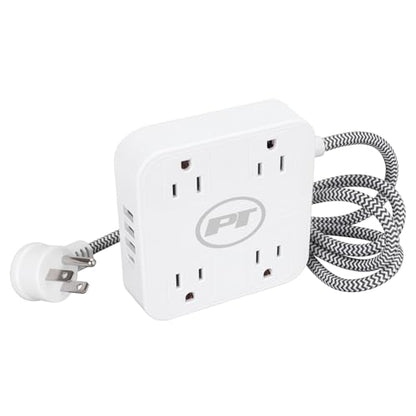 W2266 8-in-1 Multi-Tap Outlet Power Strip, 5 ft. Cord