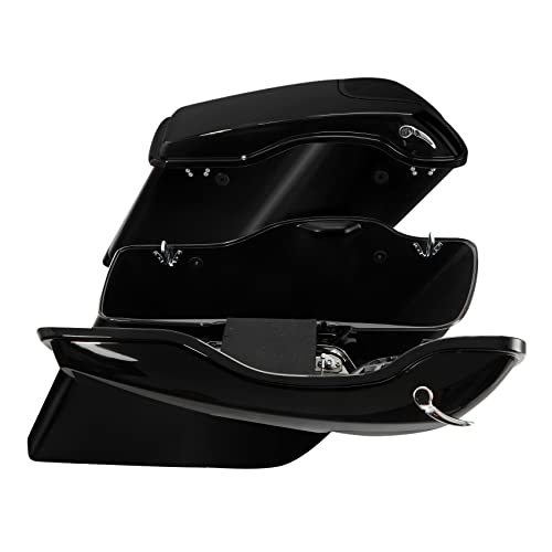 Motorcycle 5" Stretched Saddlebags Fit For Harley Touring 2014 (2 Count)